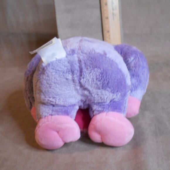 Valentine's Purple & Pink Gorilla Ape Plush w/I Love You Heart 6" Walmart - Picture 7 of 9